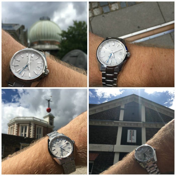 Greenwich London with Seiko GMT