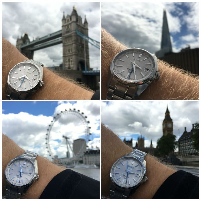 Main London Sights & Seiko GMT Watch