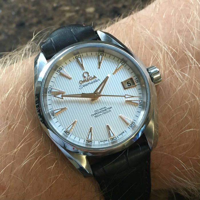 Omega Seamaster Aqua Terra Watch Face