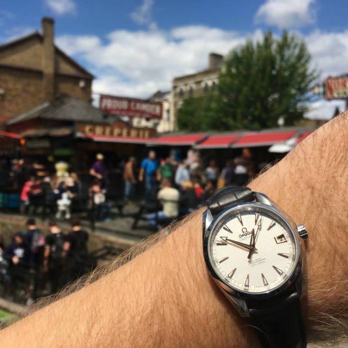 Omega Seamaster On The Wrist In London