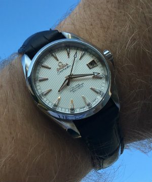 Omega Watch On The Wrist