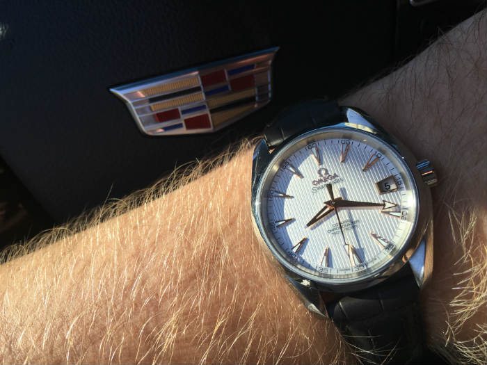 Sunrise over the Omega Seamaster Aqua Terra