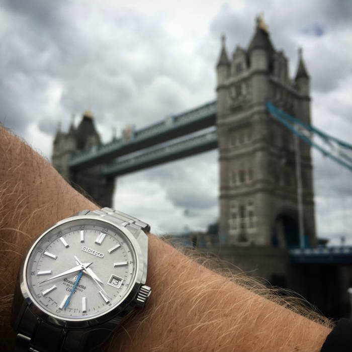 Tower Bridge with Grand Seiko GMT