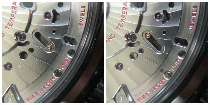 9300 Movement Active Chronograph Components