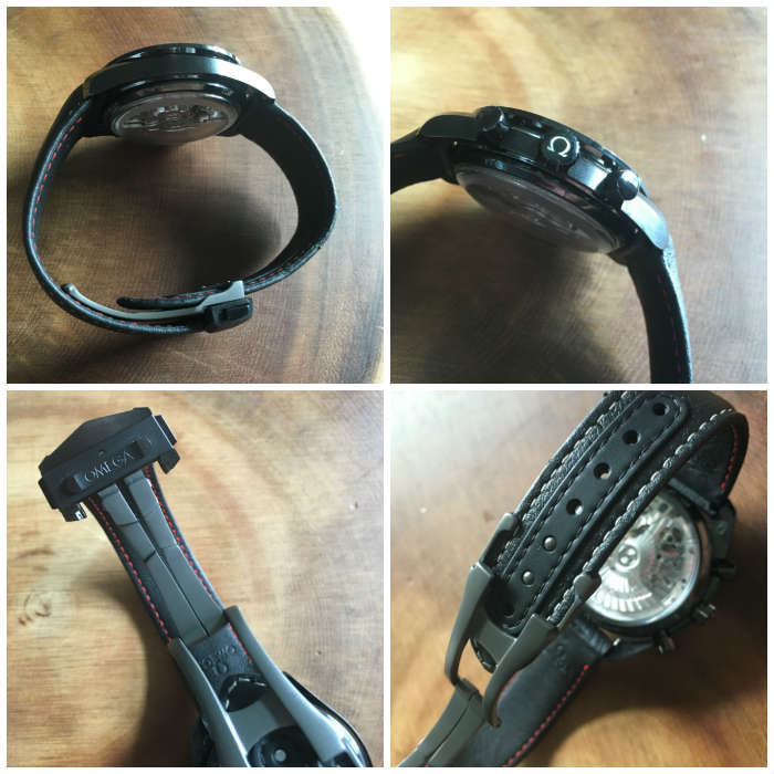 Around The Ceramic Watch Case And Buckle