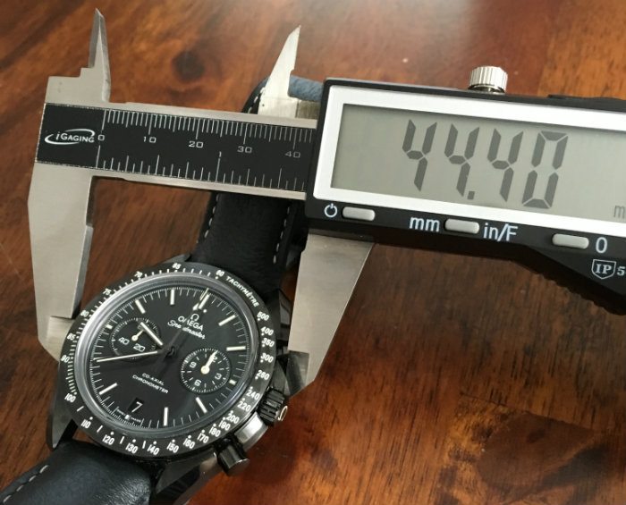 Case Diameter Of Omega Dark Side Of The Moon