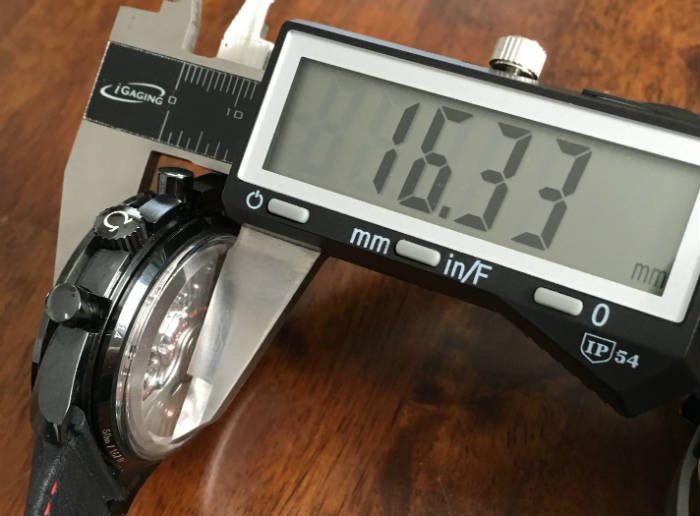 Case Thickness Of Omega Dark Side Of The Moon