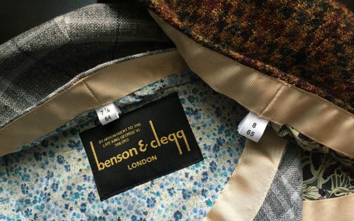 64cm and 65cm flat caps