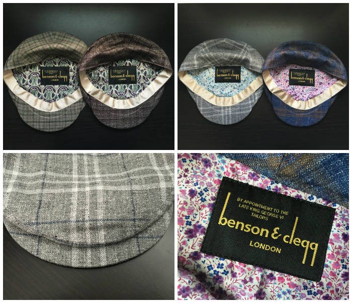 Both top and inside of custom flat caps