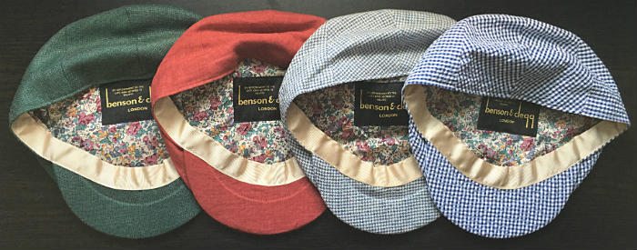 Liberty lining in summer flat cap