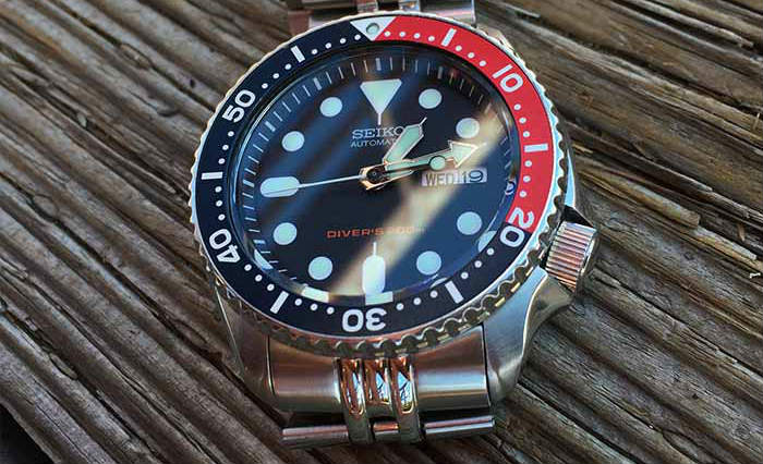 Seiko SKX009 Pepsi Bezel Dive Watch
