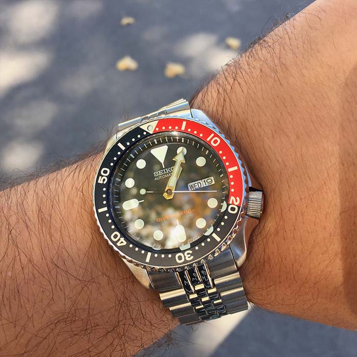 Trusty Seiko SKX009 On The Wrist