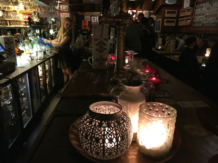 Brown Cafe In Amsterdam