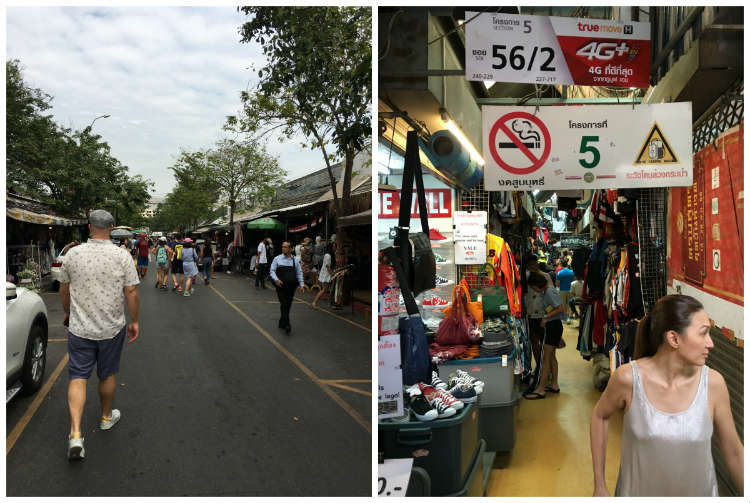 Jatuka Market Bangkok stall views