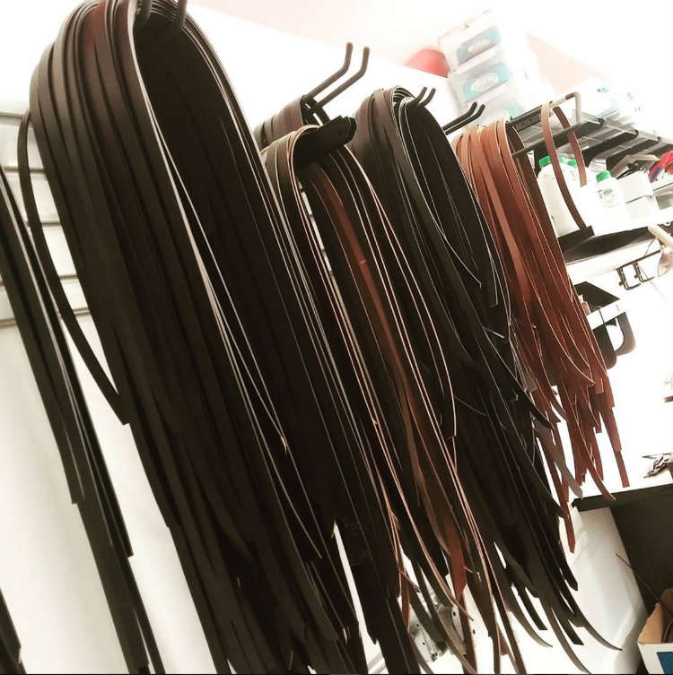 Maven Metals Leather Strips