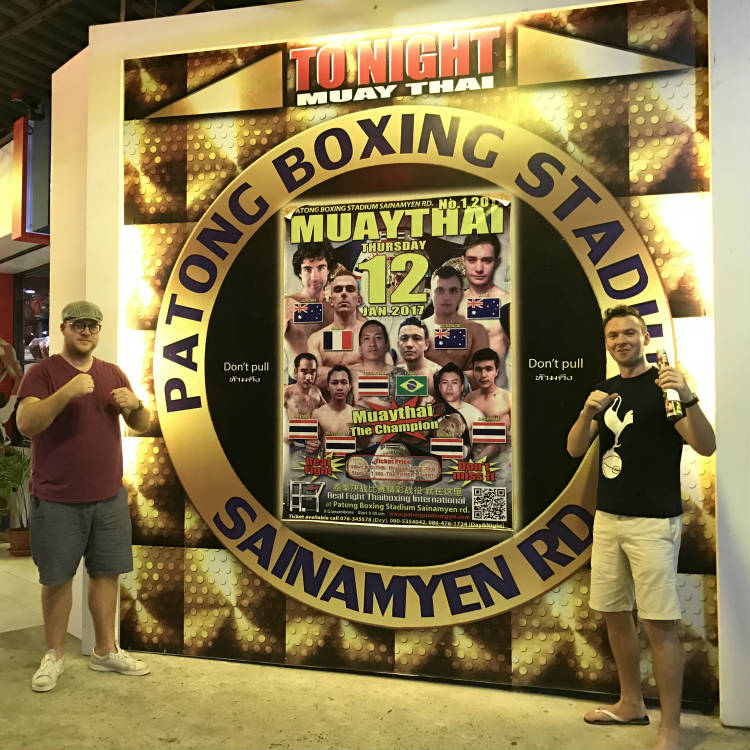 Patong Boxing Stadium Entrance