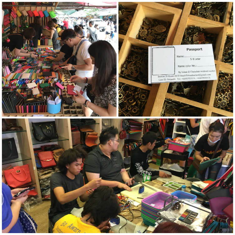 People making custom passports