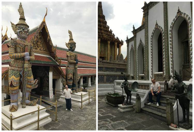 Stunning statues at Royal Temple Bangkok
