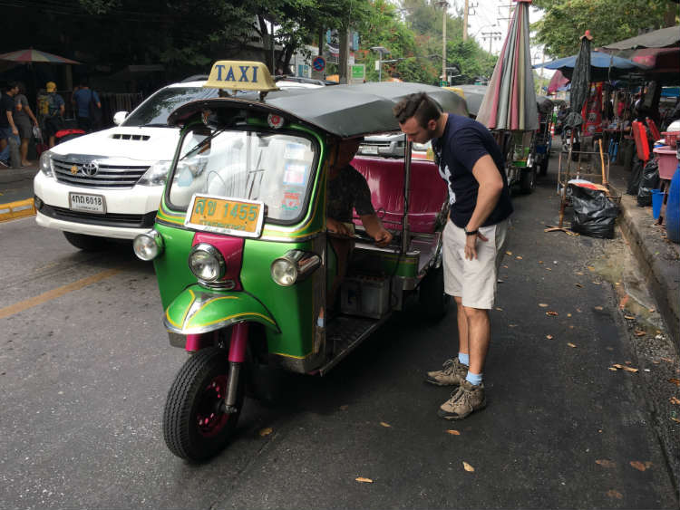 Tuk Tuk bartering