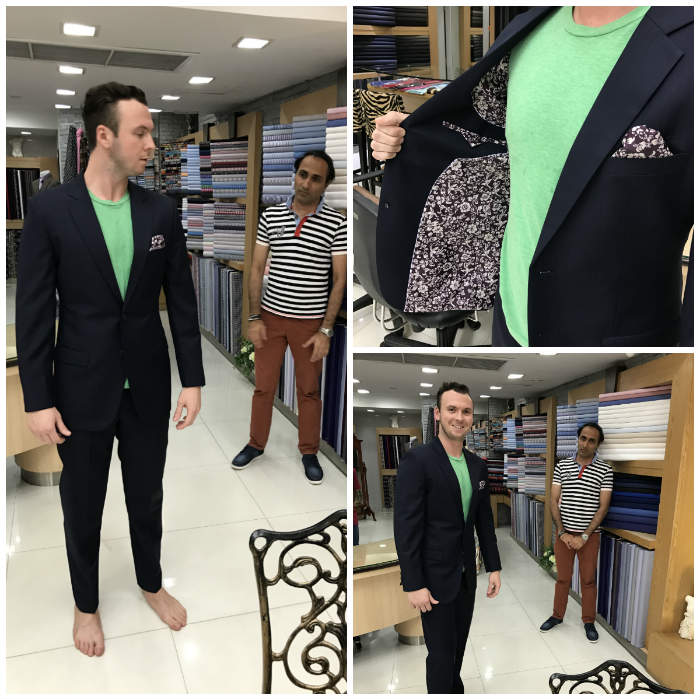 Happy with final suit from Exclusive Tailor