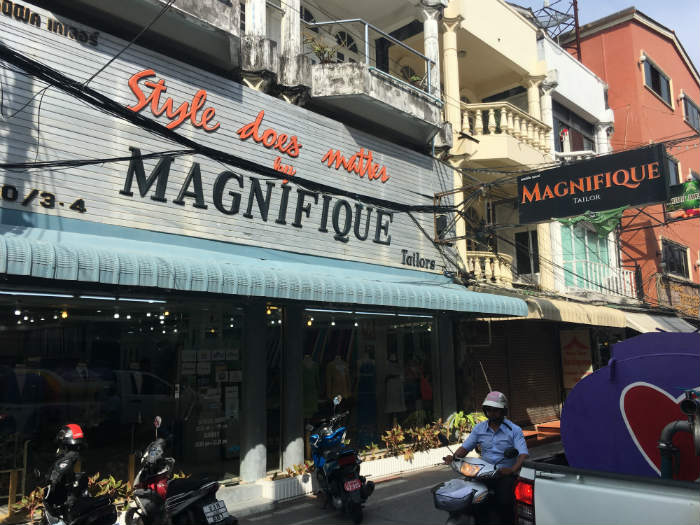 Magnifigue Tailor Shop Patong Thailand