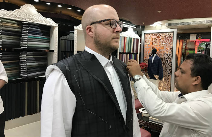 Paul Anthony Suit Master Tuxedo Fitting