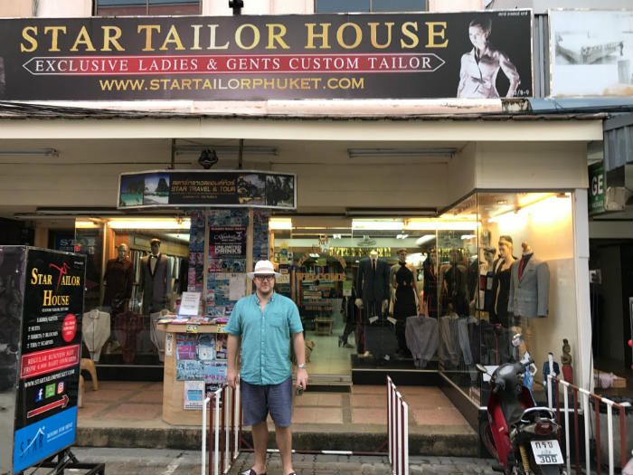 Star Tailor House Shopfront