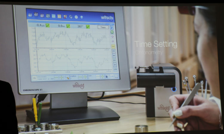 Watch time setting calibration