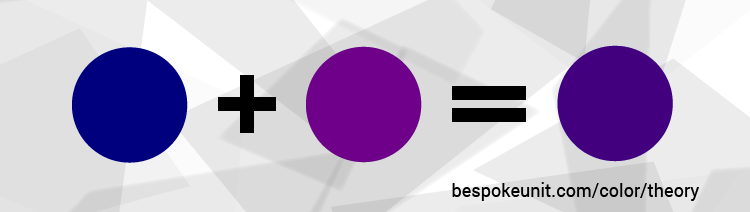 Blue Purple And Blue-Purple Dots