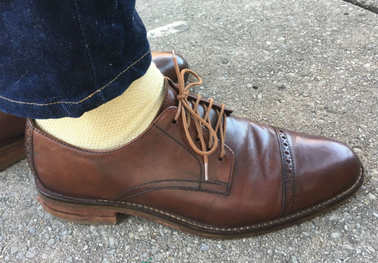 Brown Shoe With Jeans