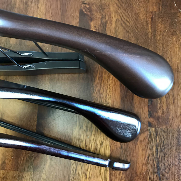 Different size suit hangers