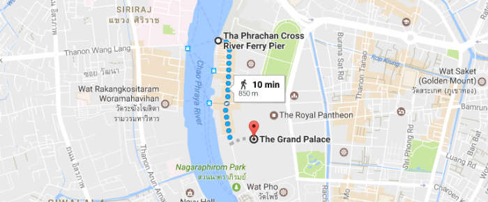 Directions To Wat Phra Kaew Temple Bangkok