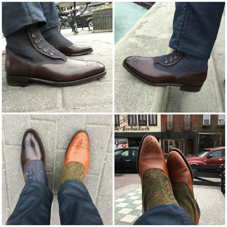 J Fitz Brown And Tan Boots