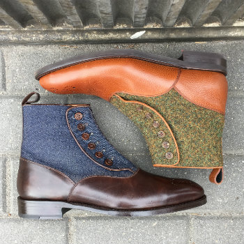 J Fitzpatrick Button Boots