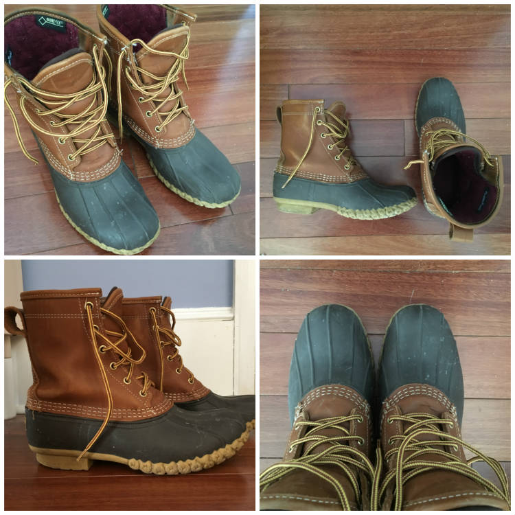 LL Bean Boot Indoors