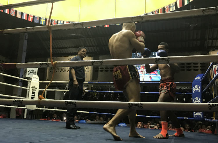 Muay Thai in the Patong Boxing Ring