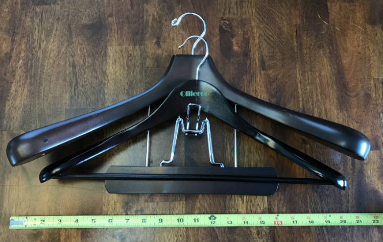 Normal Vs Extra Large Suit Hanger