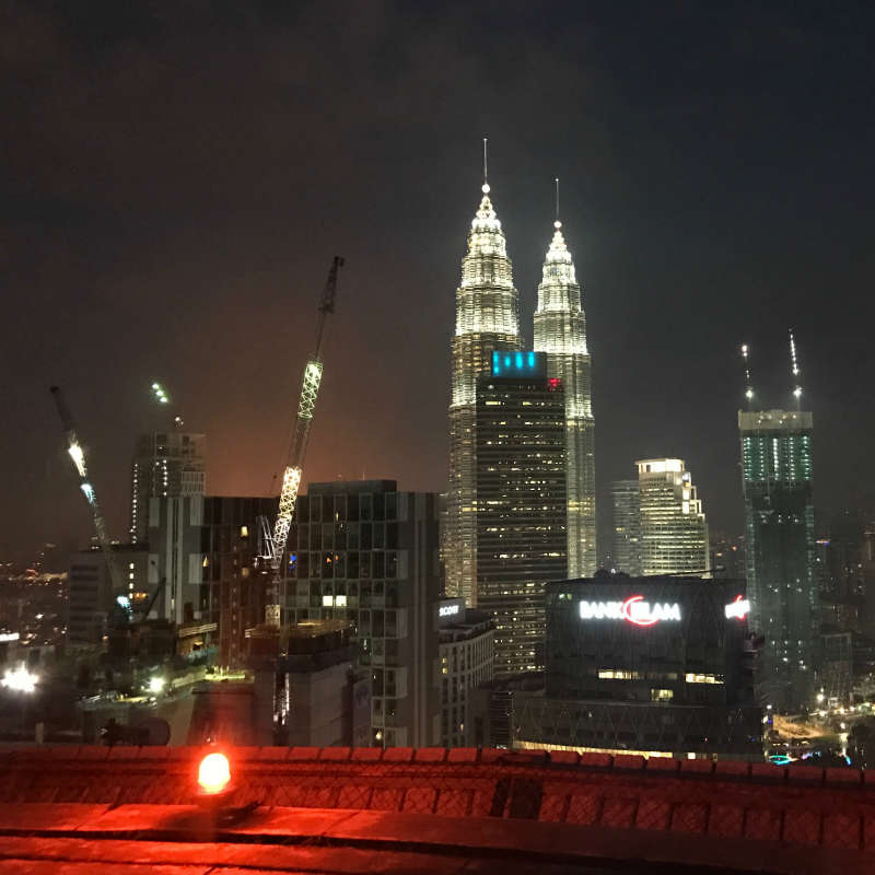 Petronas Towers At Night