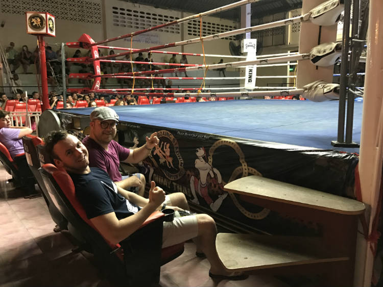 VIP Ringside Seats At Patong Muay Thai Stadium