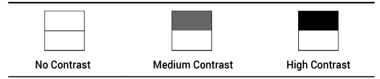 Black White And Grey Blocks Showing Contrast