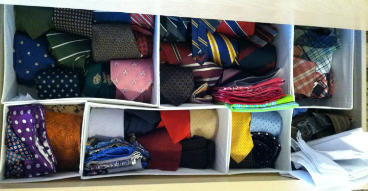 Different Patterned Ties
