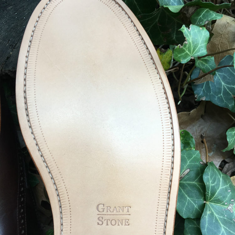 Leather Sole Of Grant Stone Shoe
