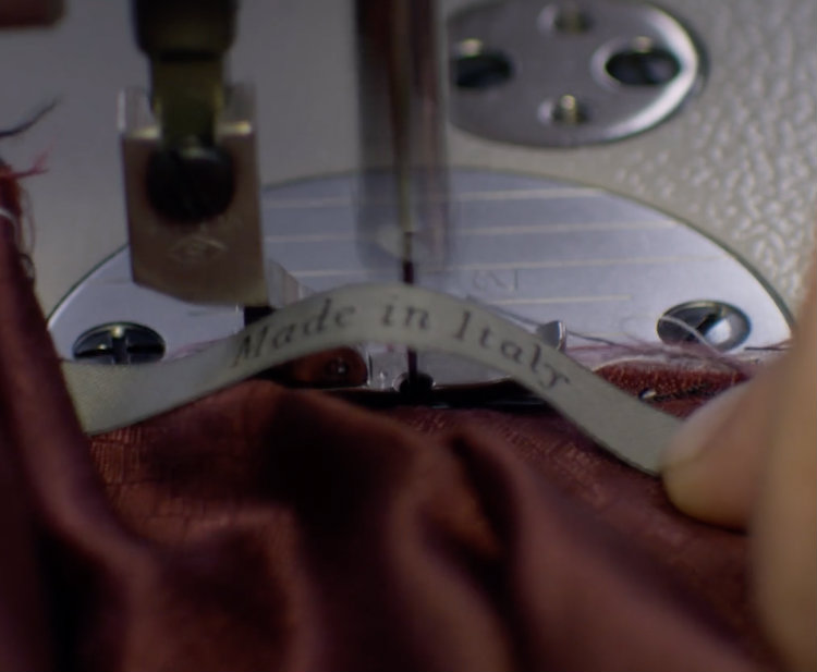 Made In Italy Label In Jacket