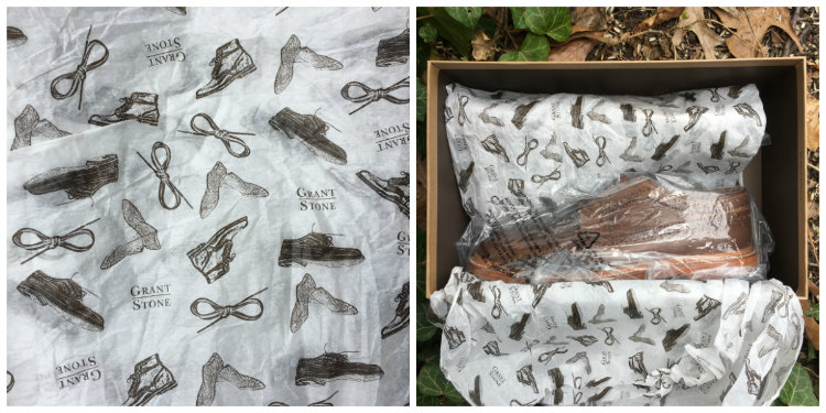 Packing Paper In Shoe Box