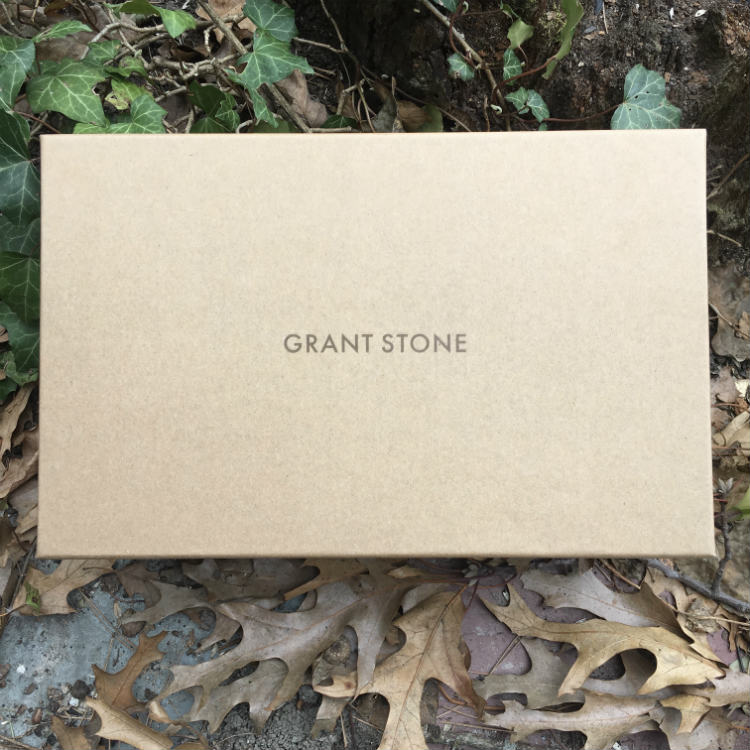 Tan Grant Stone Shoe Box