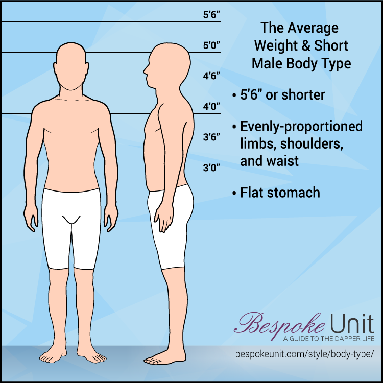 Average Weight Short Male Body Type
