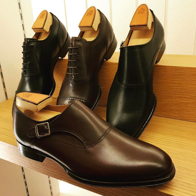 Four DIfferent men's Dress Shoes