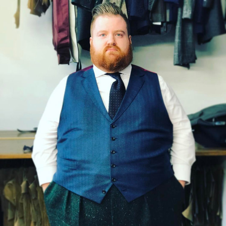 Man In Blue Waistcoat