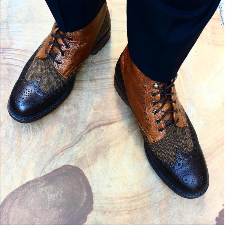 Multi-colored Men's Boots