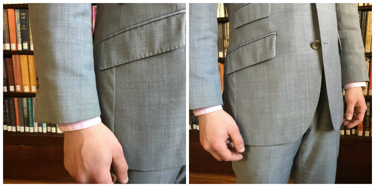 Shot Of Jacket Sleeve Length